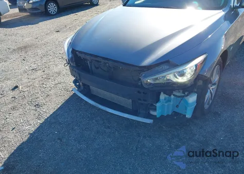 2016 Infiniti Q50 2.0T Premium from USA, damaged, VIN JN1CV7AR9GM253117